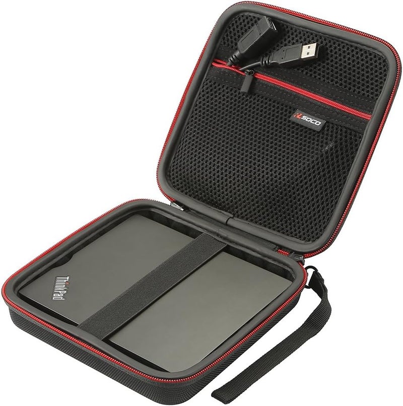 RLSOCO External USB CD DVD Drive Burner Writer Blu-Ray Drive Case for LG GP65NB60 8X/WP50NB40/GP60NB50/6x BP50NB40,Dell DW316,ASUS ZenDrive/ZenDrive V1M,Verbatim Slimline/Ultra,archgon (Case Only) - Image 1